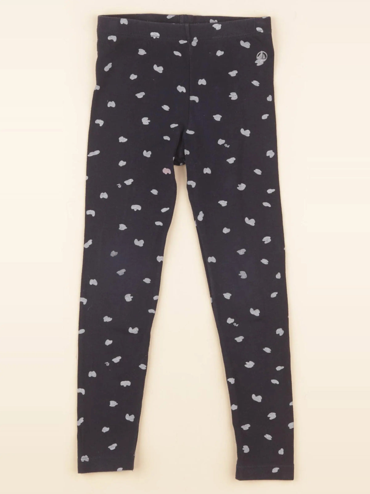 Petit Bateau - legging bleu - 4 ans