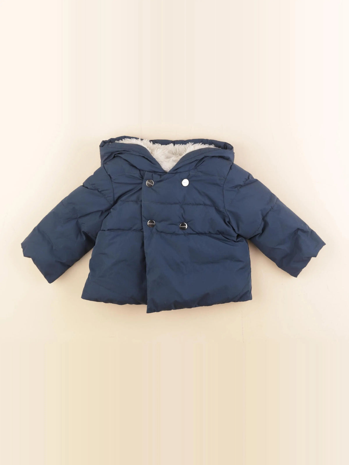 Jacadi - doudoune bleu - 12 mois
