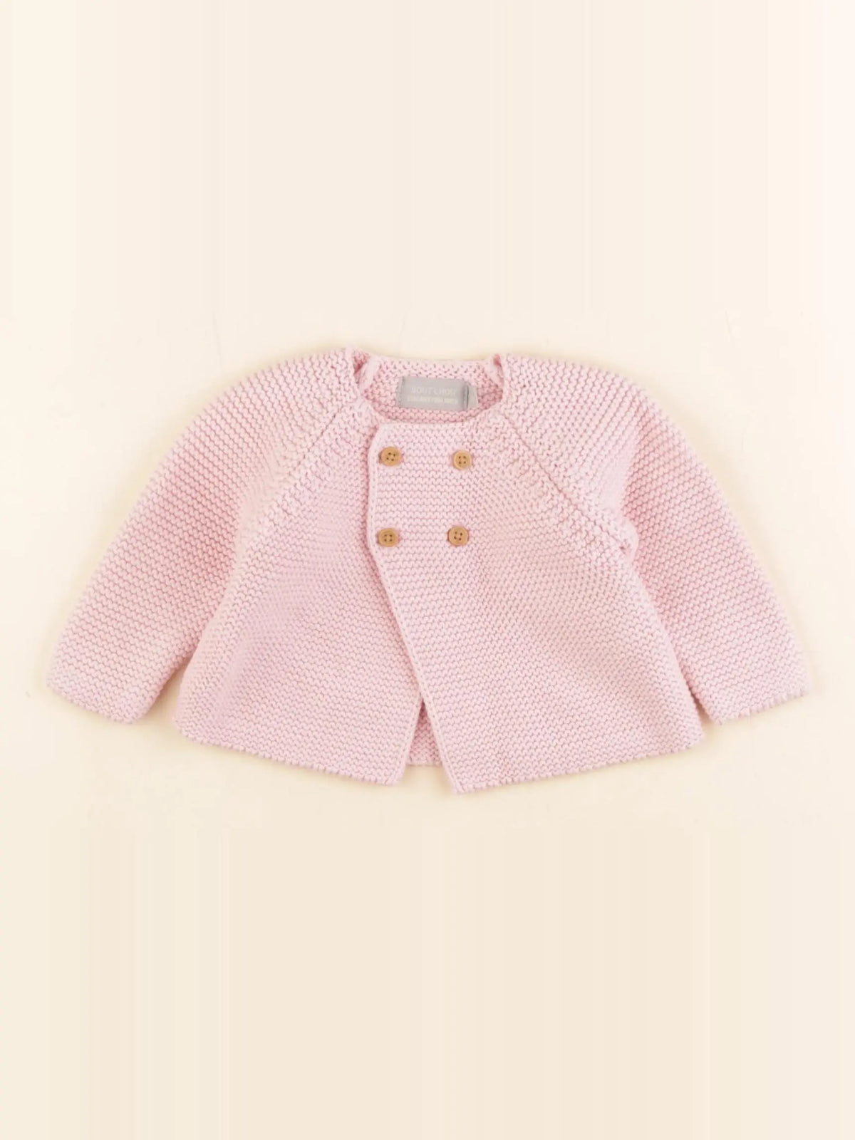 Boutchou - gilet rose - 3 mois