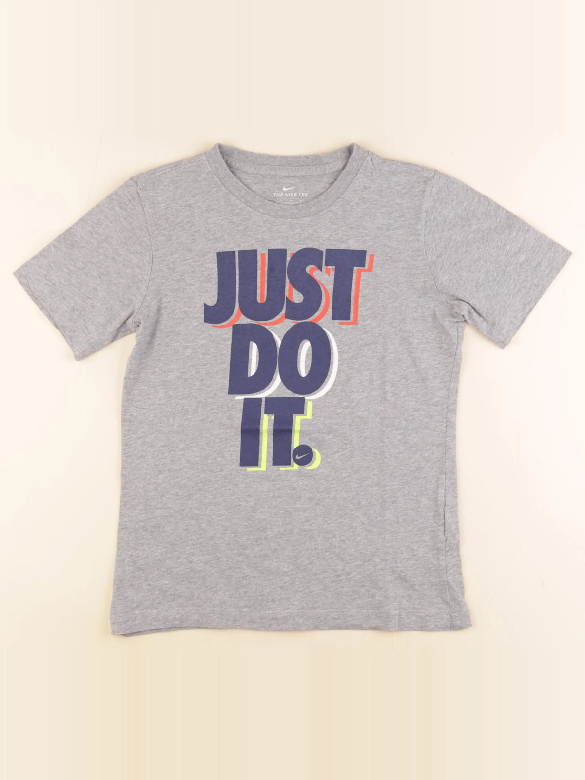 Nike - tee-shirt gris - 10/12 ans