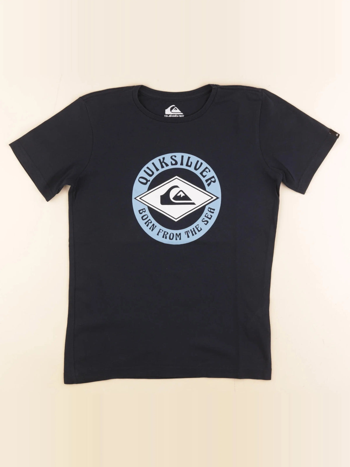 Quiksilver - tee-shirt noir - 10 ans