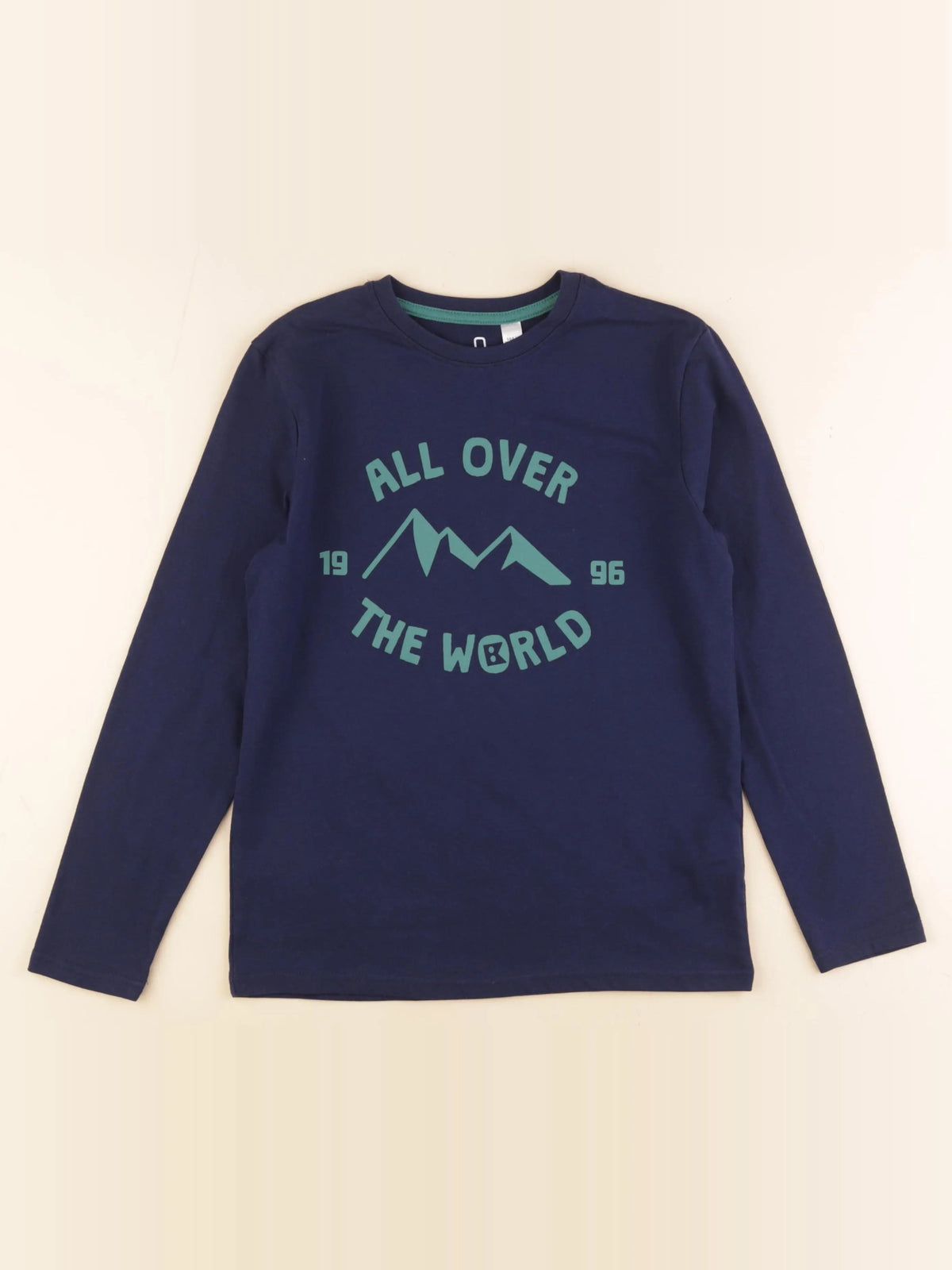 Okaidi - tee-shirt bleu - 10 ans