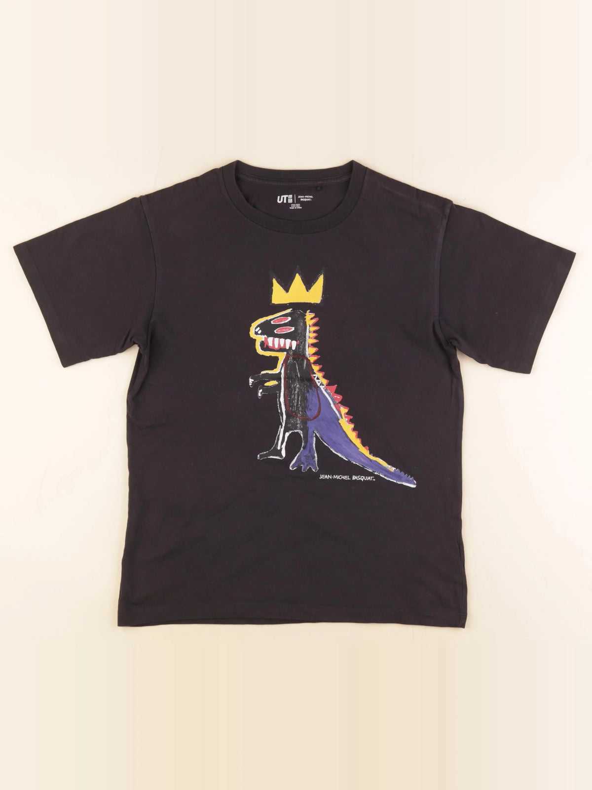 Uniqlo - tee-shirt imprimé au dos noir - 11/12 ans
