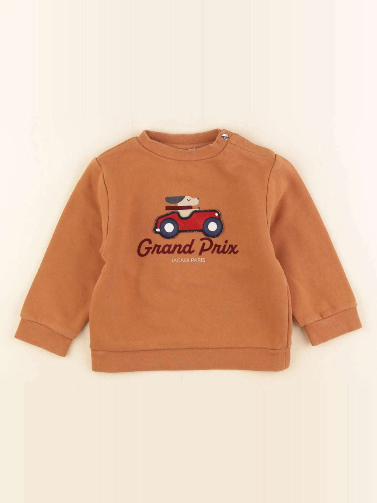 Jacadi - sweat marron - 2 ans