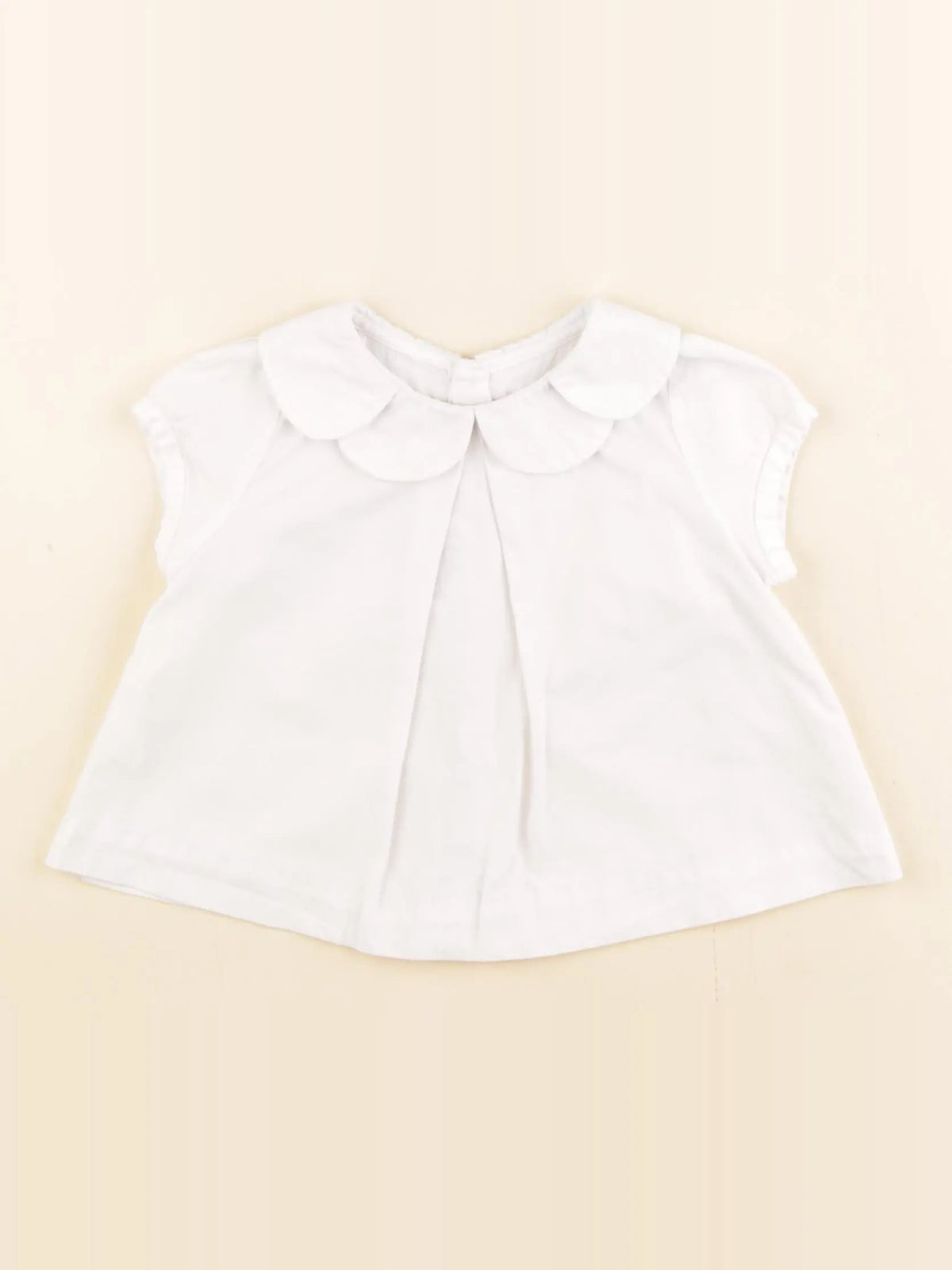 Jacadi - blouse blanc - 12 mois