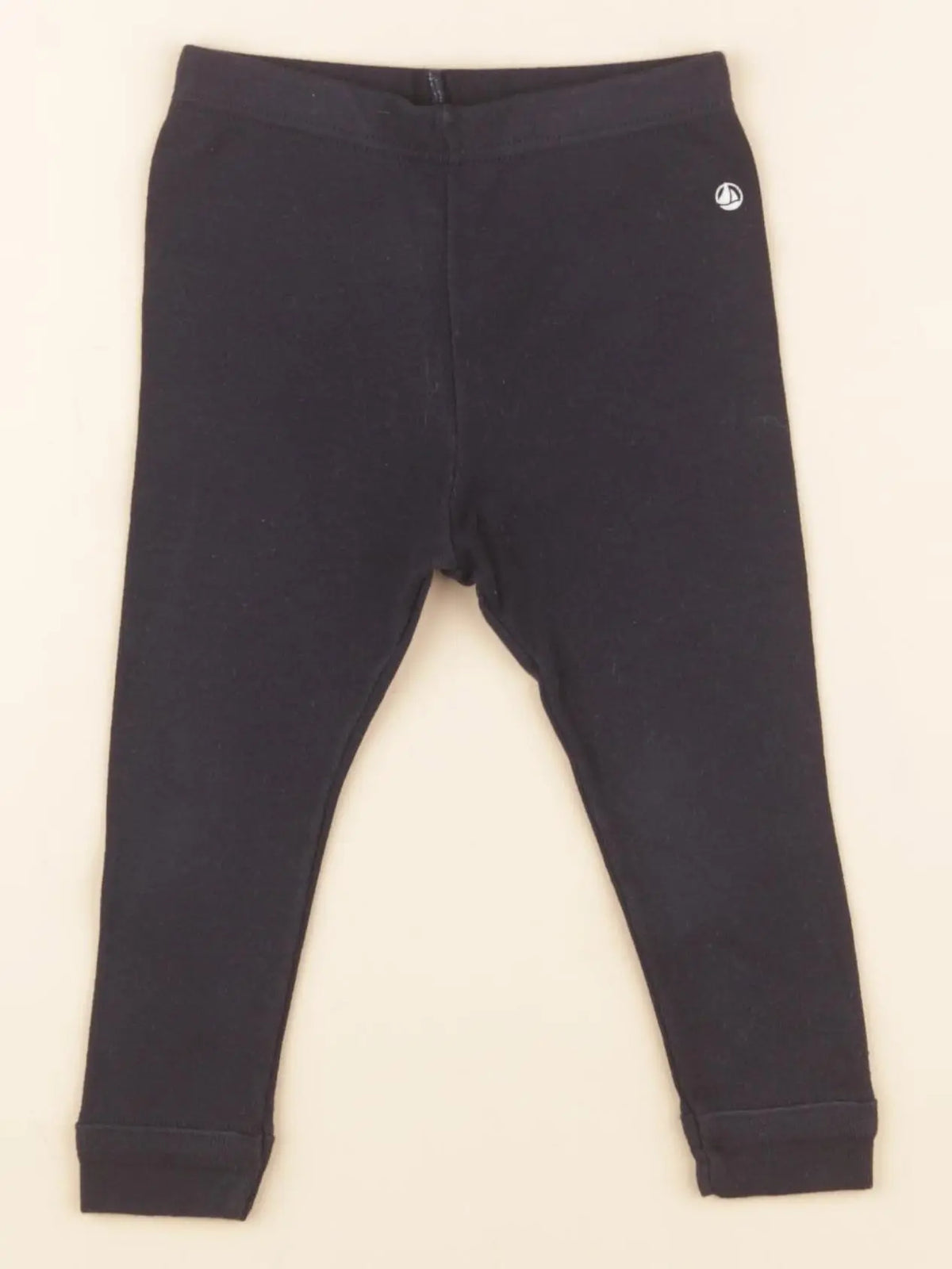 Petit Bateau - legging bleu - 12 mois