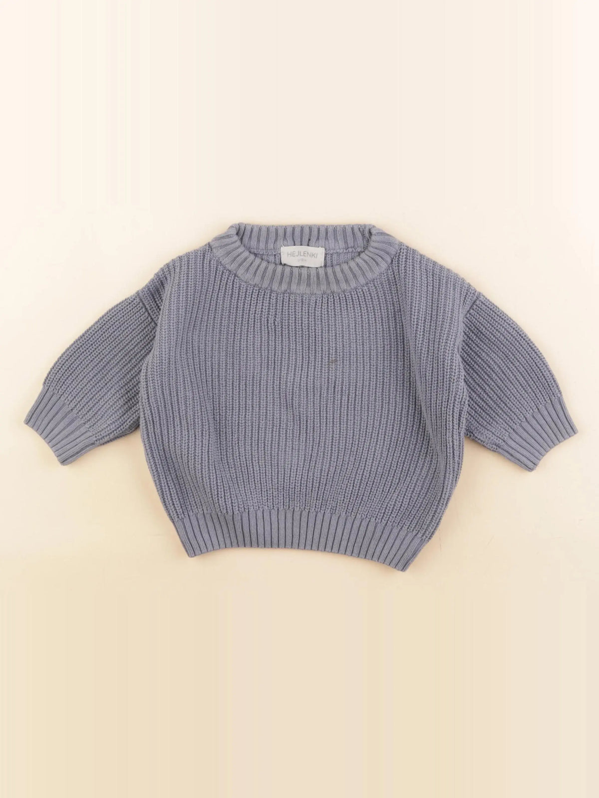 Hejlenki - pull bleu - 0/10 mois