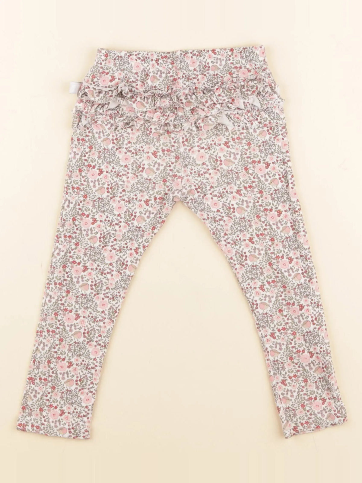 Petit Bateau - legging multicolore - 24 mois