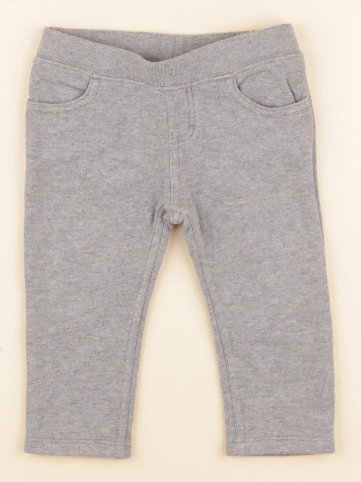 Petit Bateau - jogging gris - 12 mois