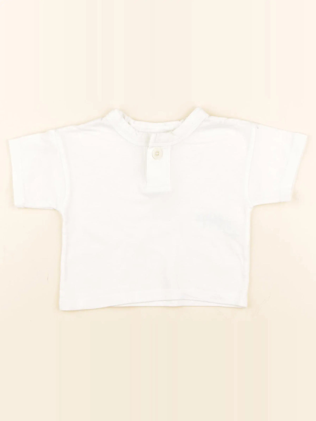 Petit Bateau - tee-shirt blanc - 3 mois