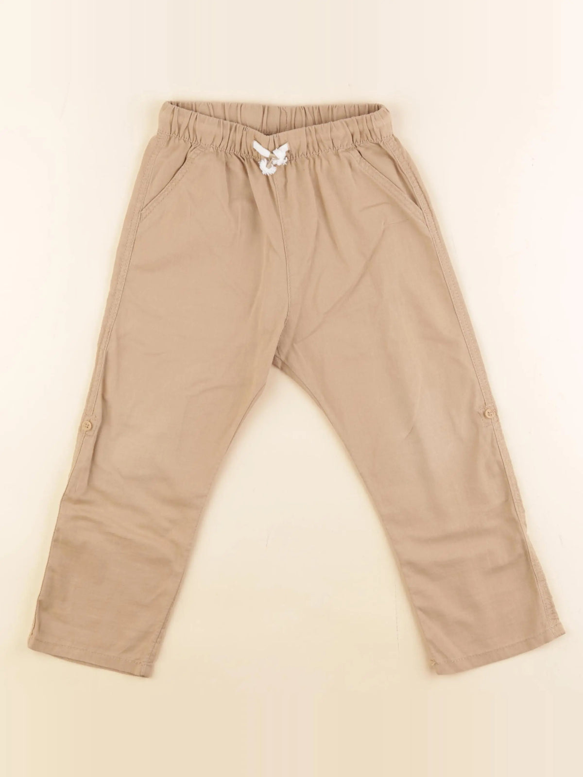 H&M - pantalon beige - 3/4 ans