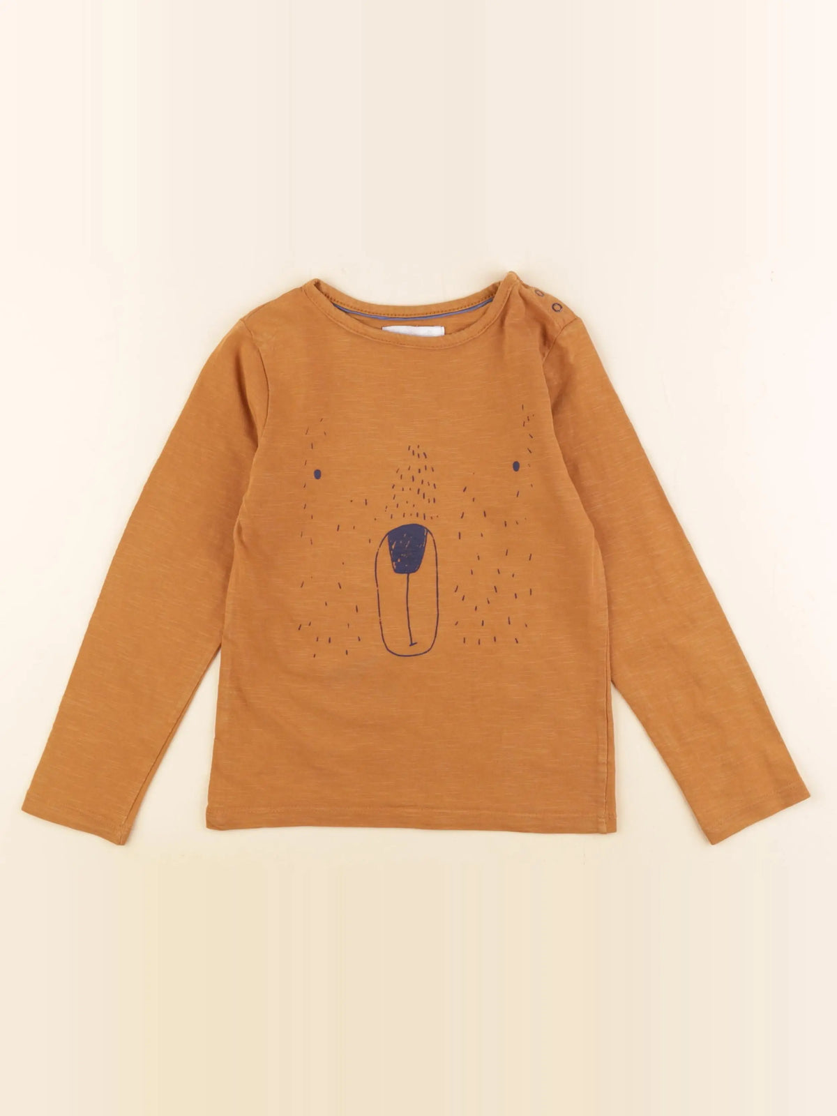 Cadet Rousselle - tee-shirt marron - 5 ans