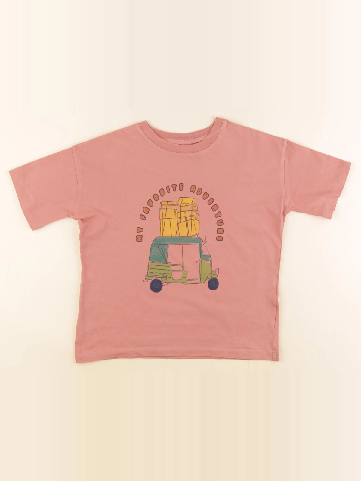 Monoprix - tee-shirt rose - 8 ans
