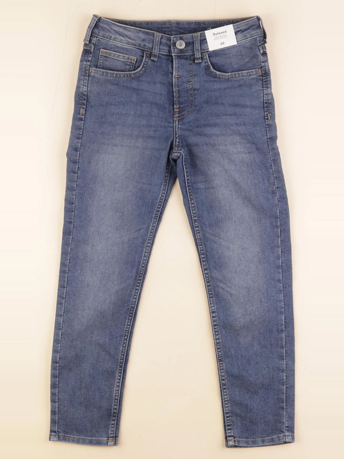 H&M - jean bleu - 8/9 ans