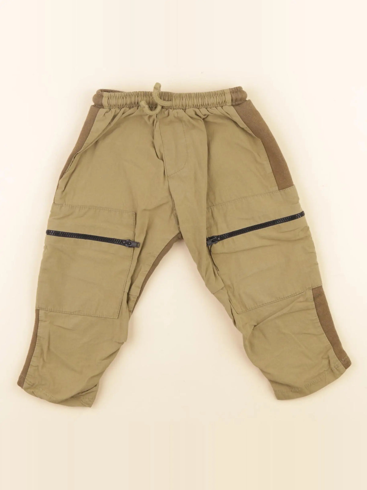 Zara - pantalon vert - 12/18 mois