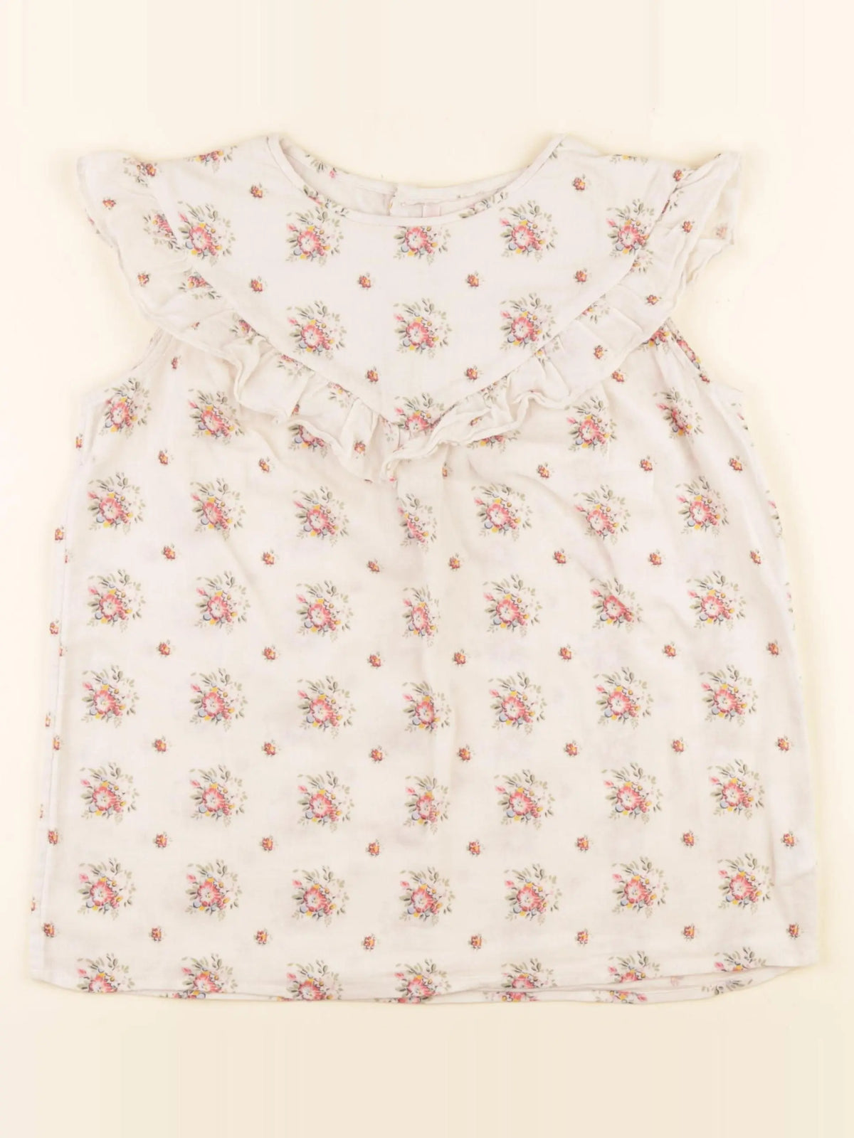 Bonpoint - blouse beige - 8 ans