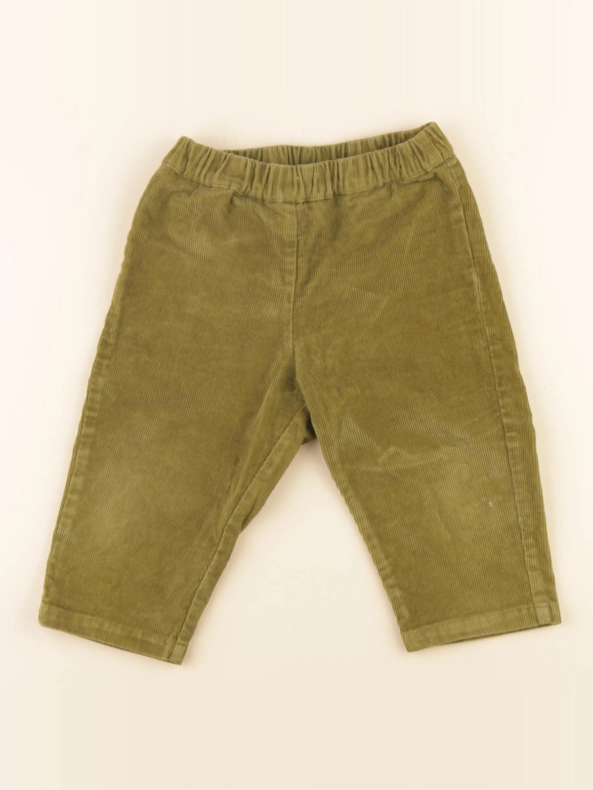 Bonton - pantalon vert - 18 mois