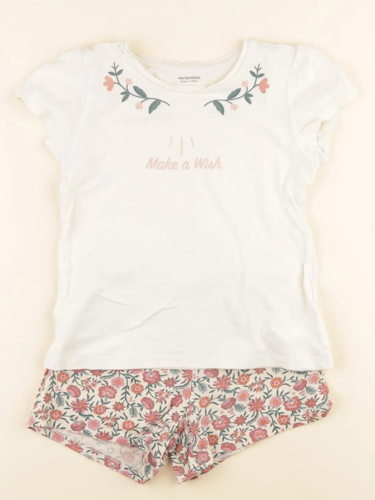 Vertbaudet - pyjama coton multicolore - 6 ans