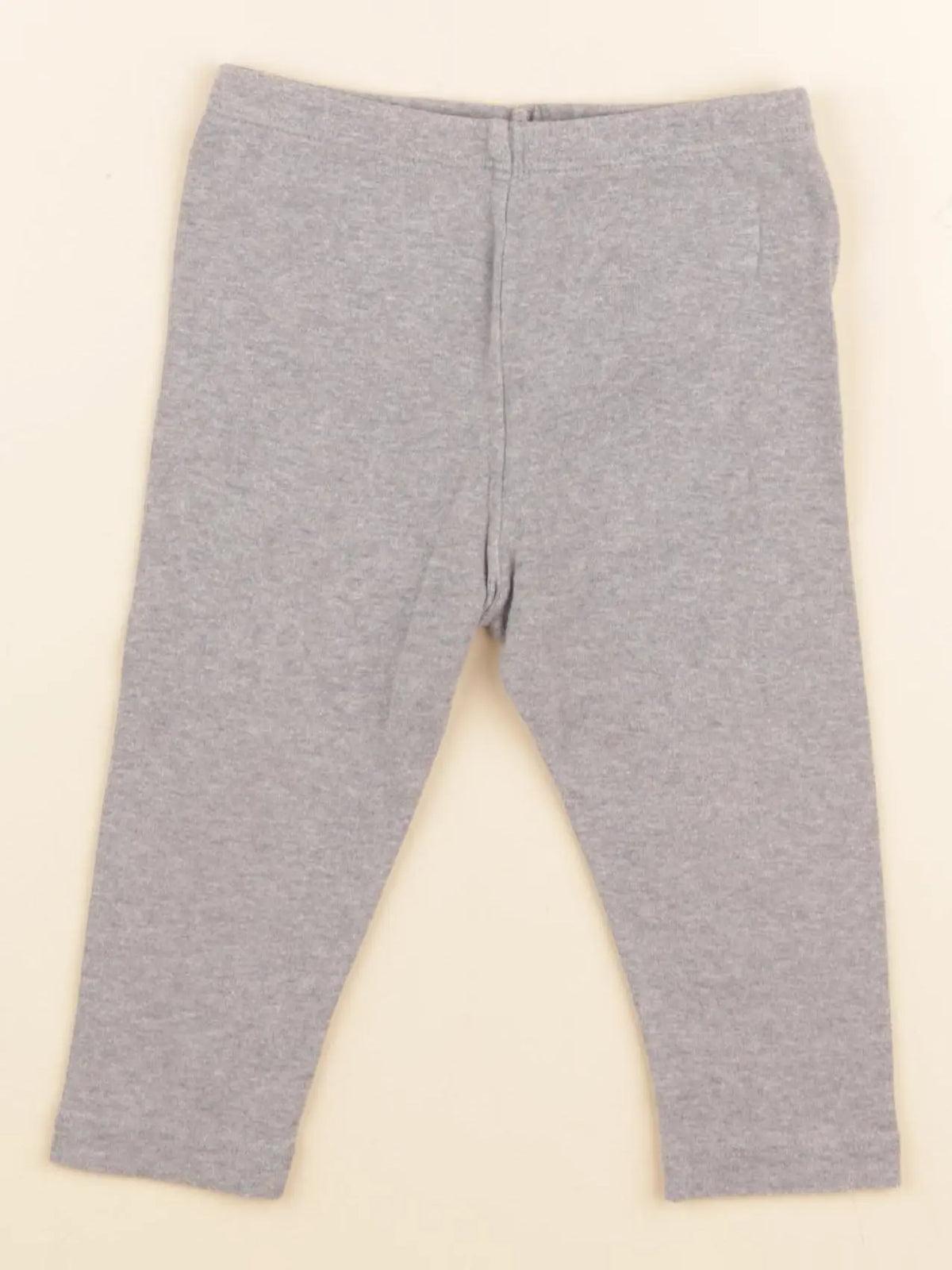 Petit Bateau - legging gris - 12 mois