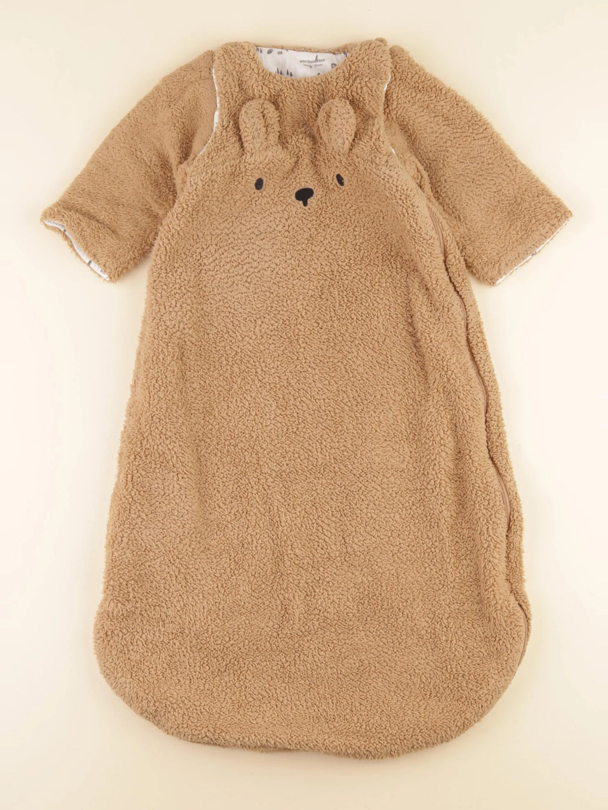 Vertbaudet - gigoteuse marron - 6/18 mois