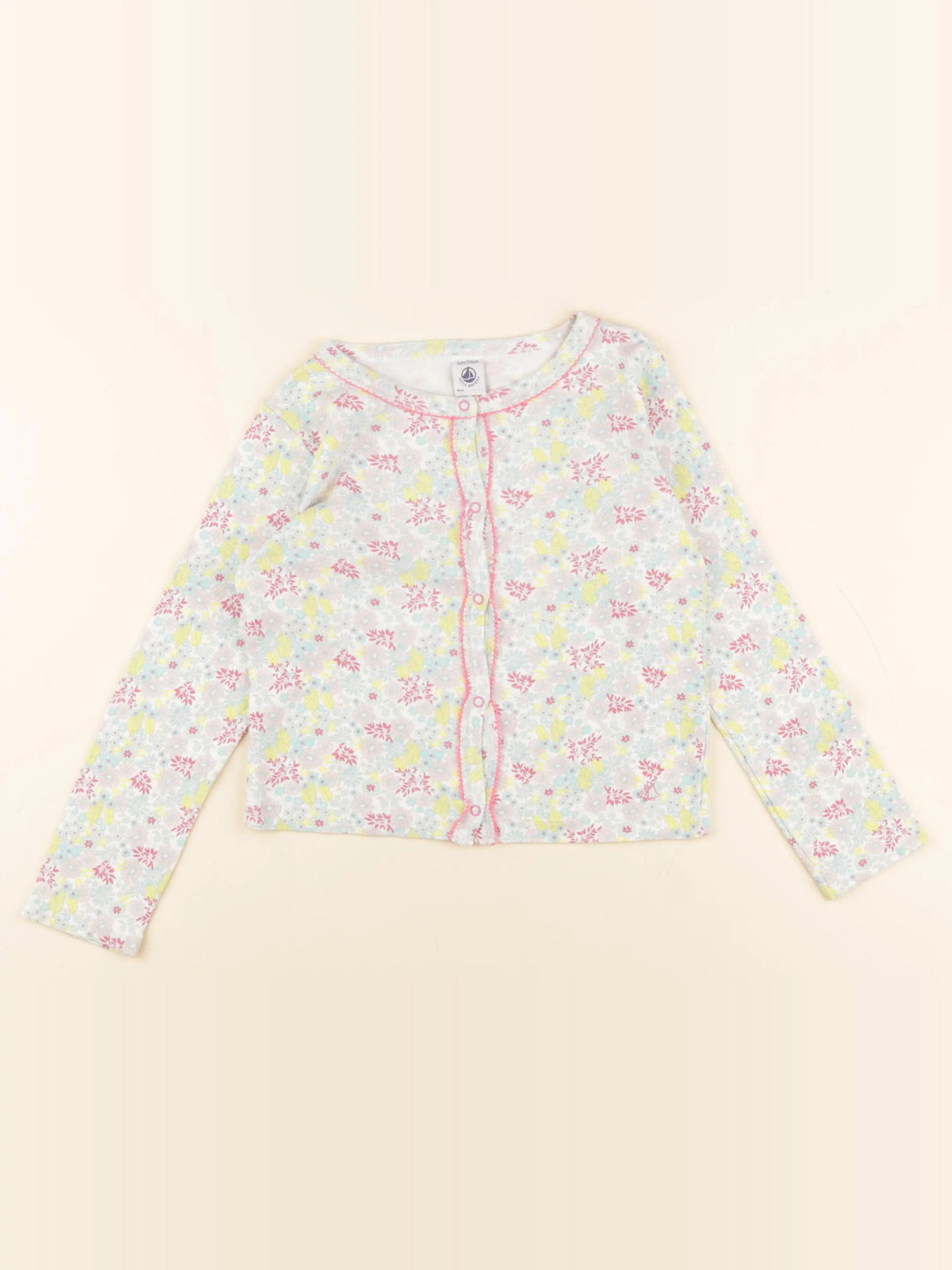 Petit Bateau - tee-shirt multicolore - 6 ans