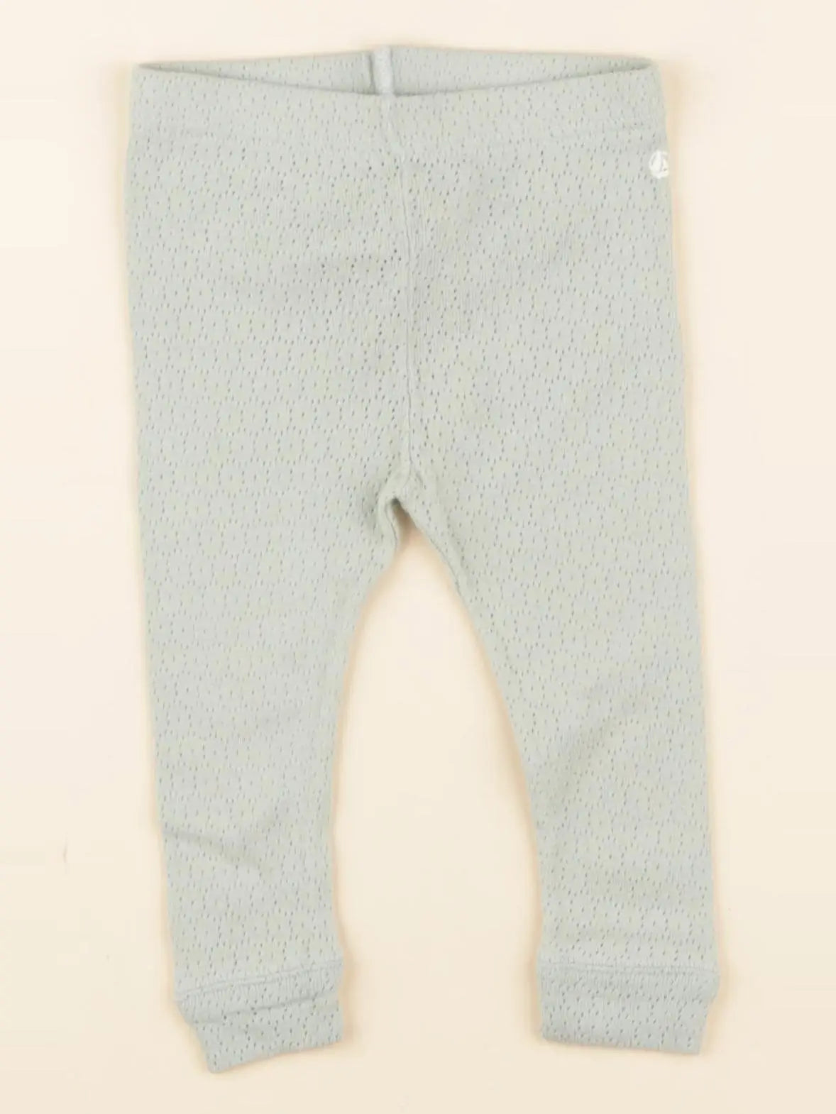 Petit Bateau - legging vert - 6 mois