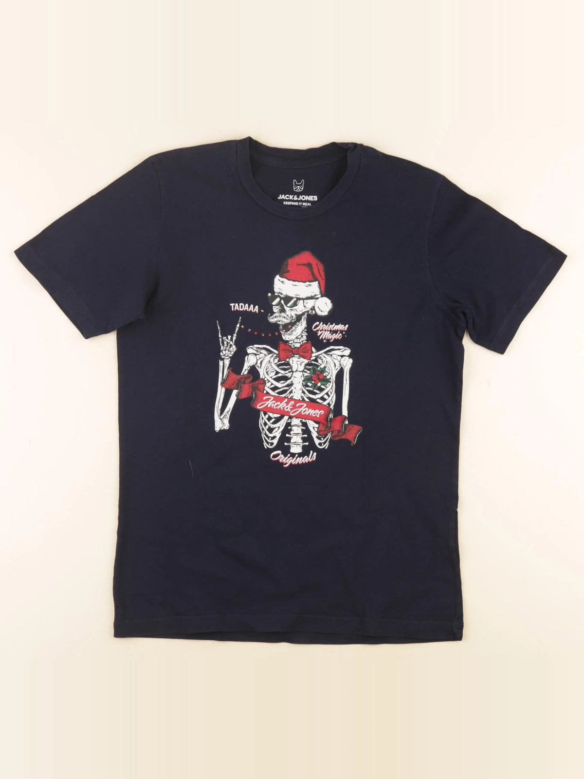 Jack & Jones - tee-shirt bleu - 12 ans
