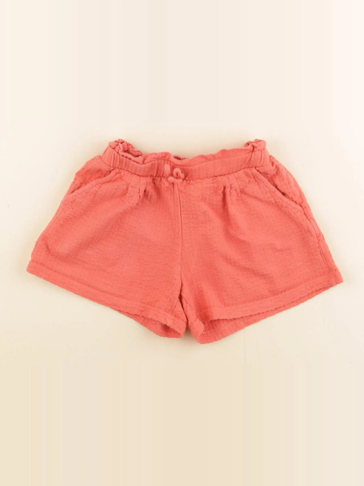 Okaidi - short rouge - 4 ans
