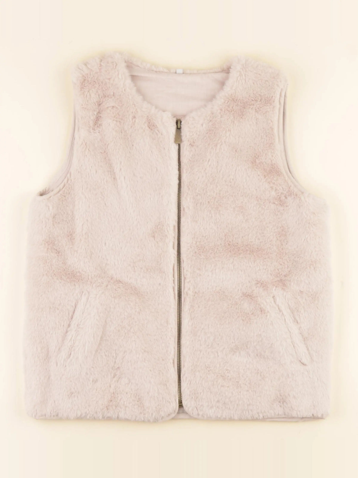 La Redoute - gilet marron - 12 ans