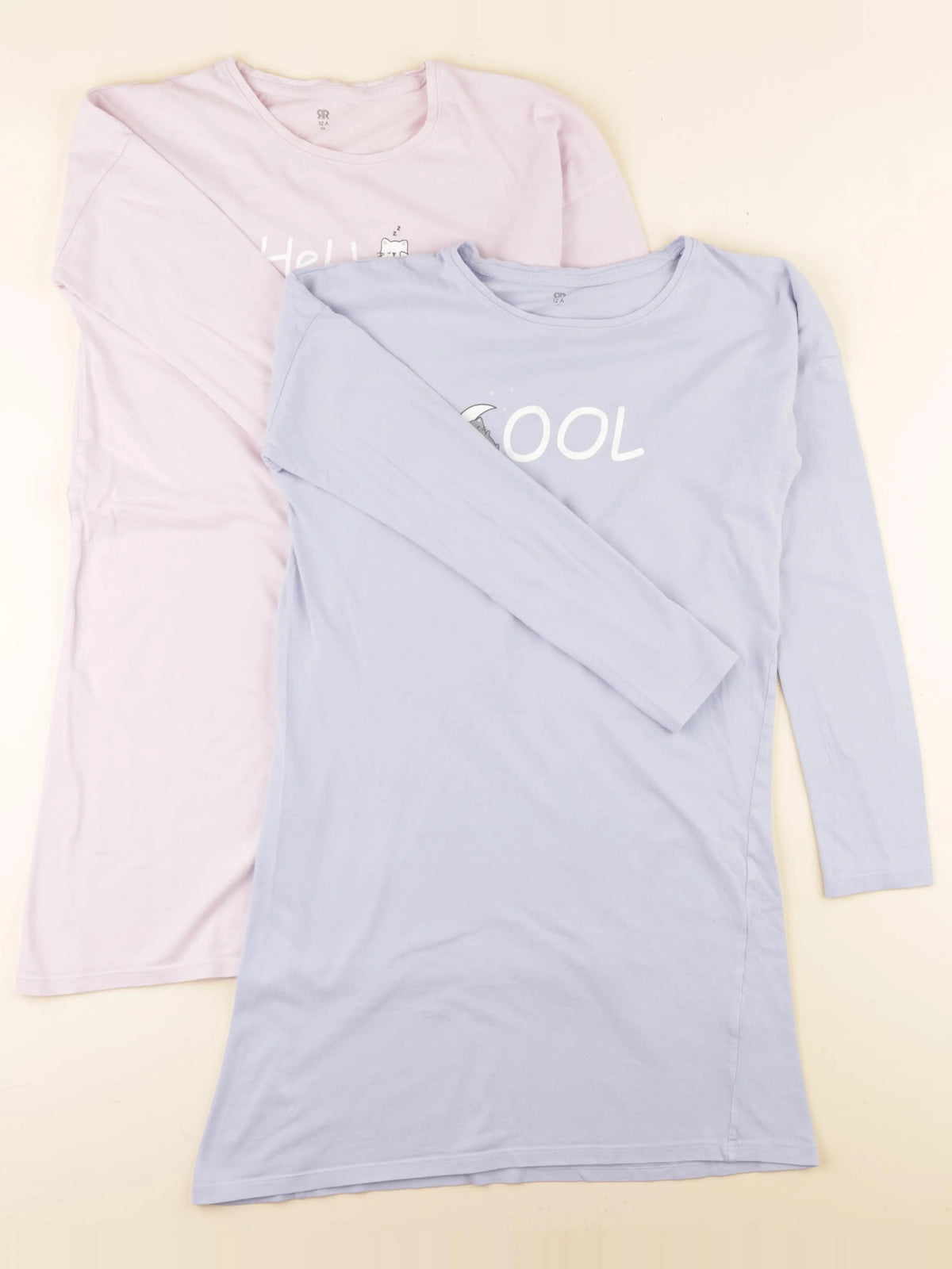 La Redoute - lot 2 chemises de nuit - 12 ans