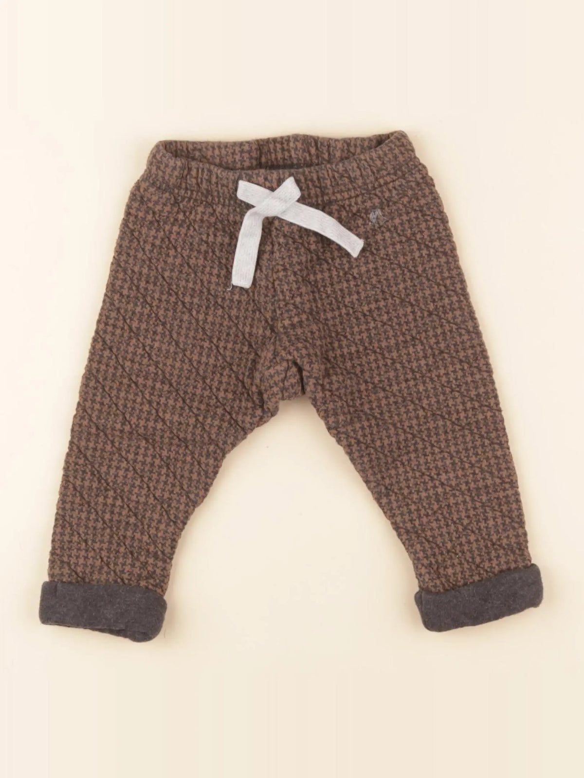 Petit Bateau - pantalon marron - 12 mois