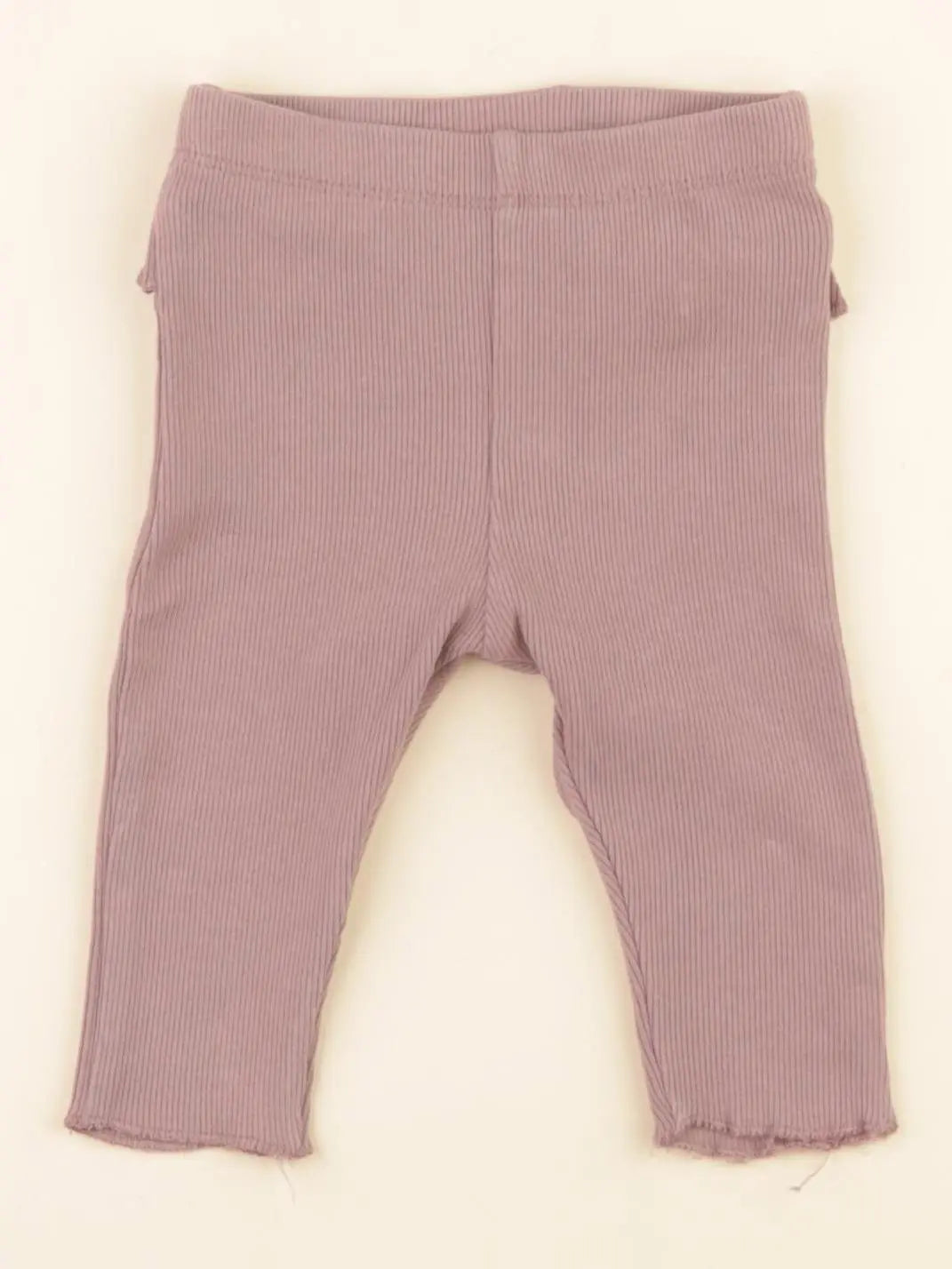 H&M - legging volants au dos marron - 2/4 mois
