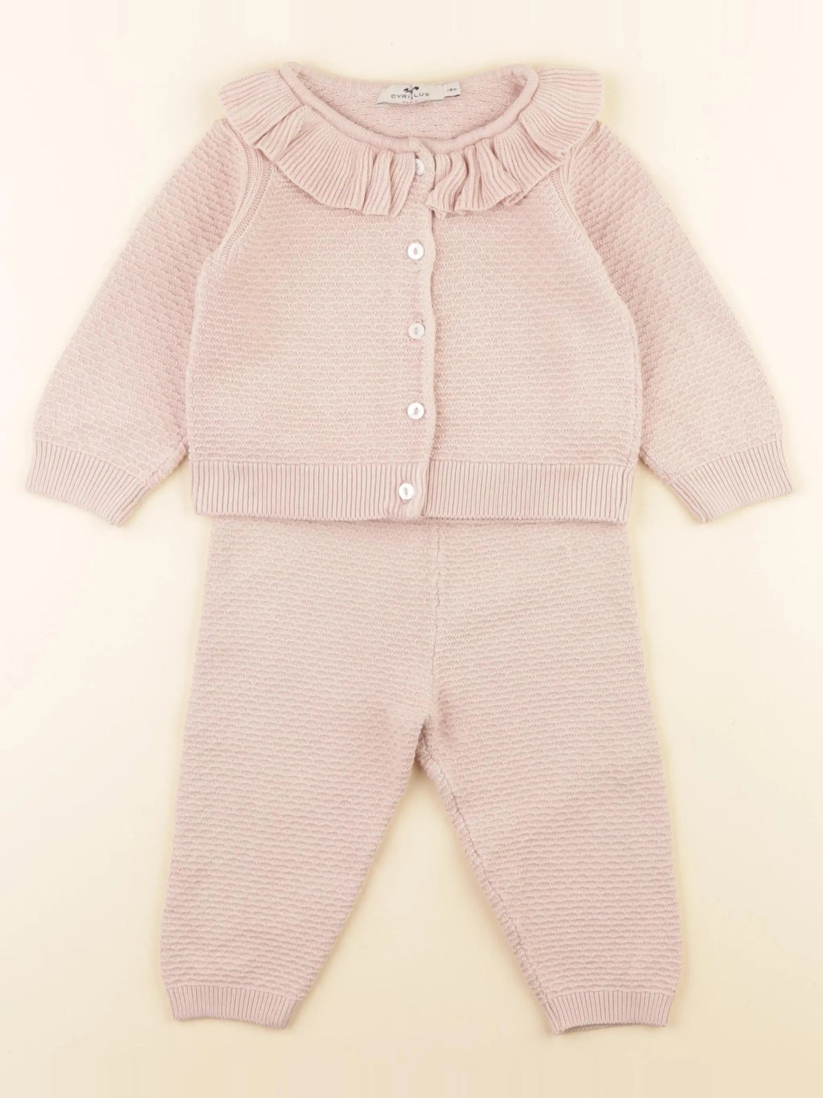 Cyrillus - ensemble rose - 18 mois