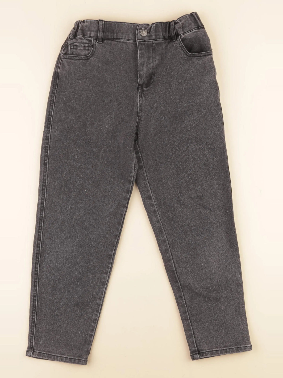 Monoprix - jean gris - 8 ans