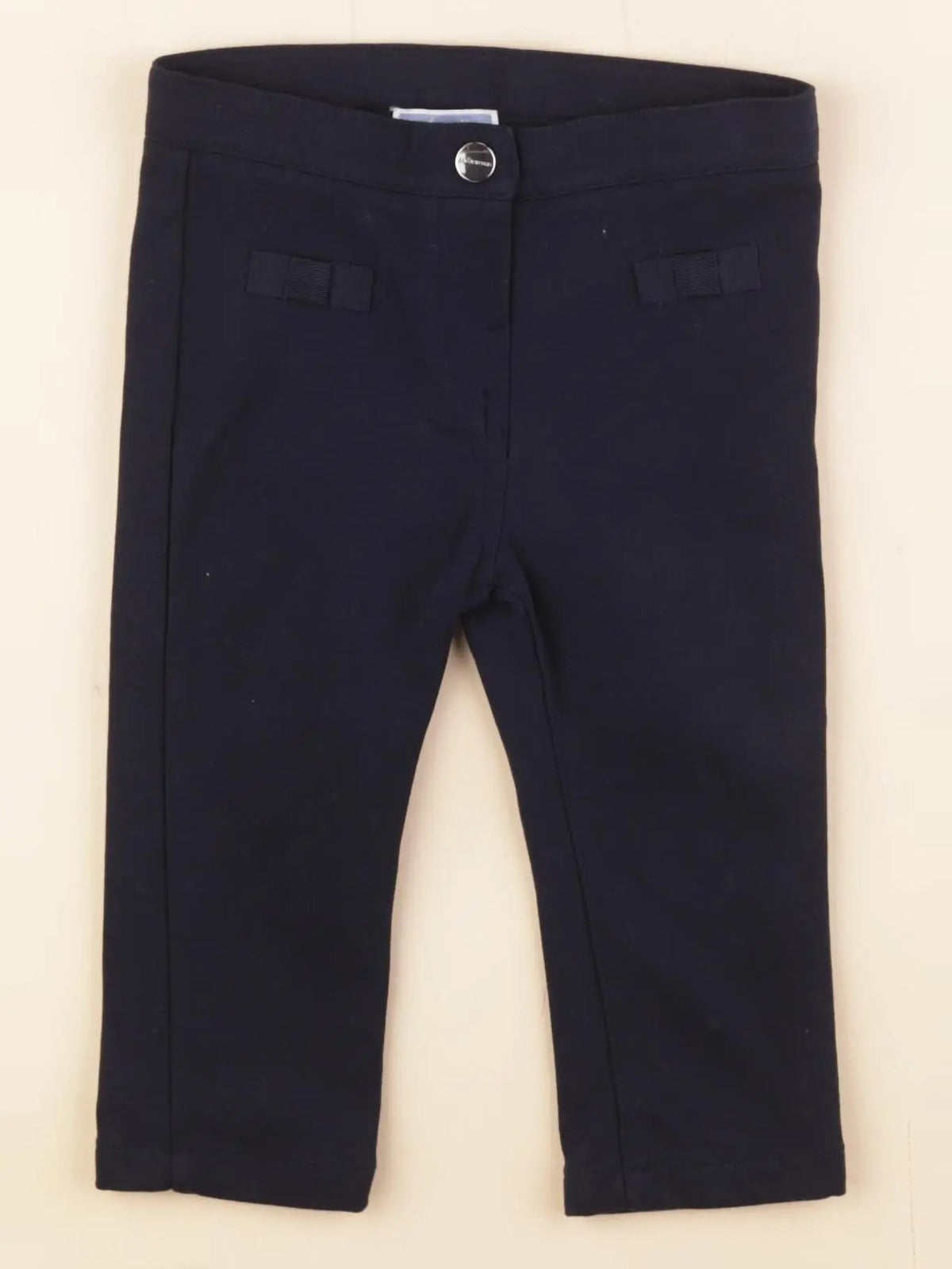 Jacadi - pantalon bleu - 12 mois
