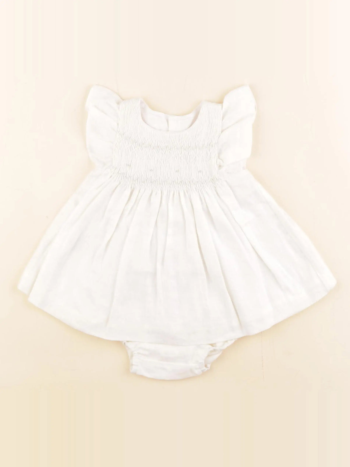 Jacadi - robe beige - 3 mois