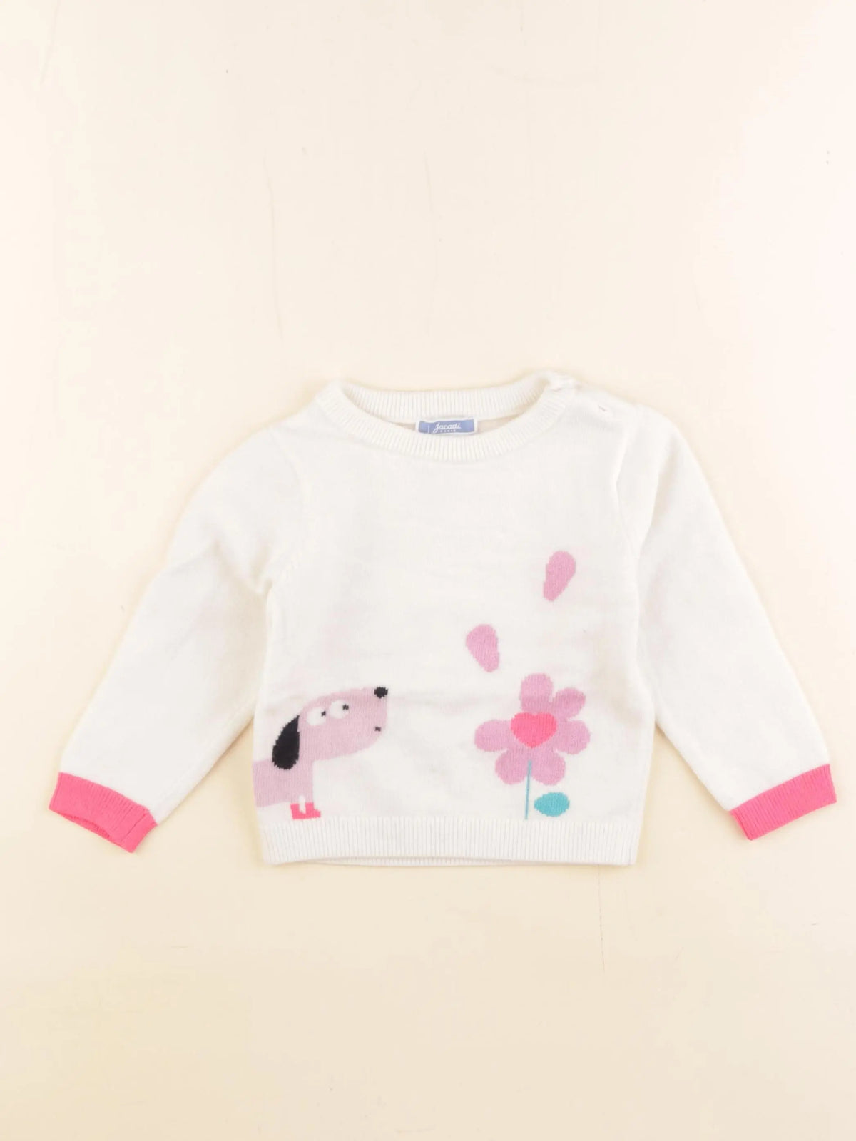 Jacadi - pull beige - 18 mois