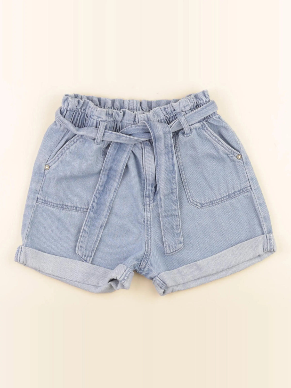 Vertbaudet - short bleu - 10 ans