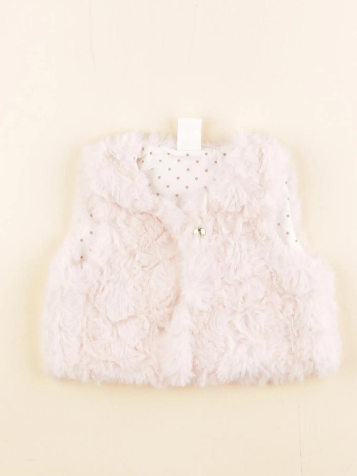 H&M - gilet rose - 4/6 mois