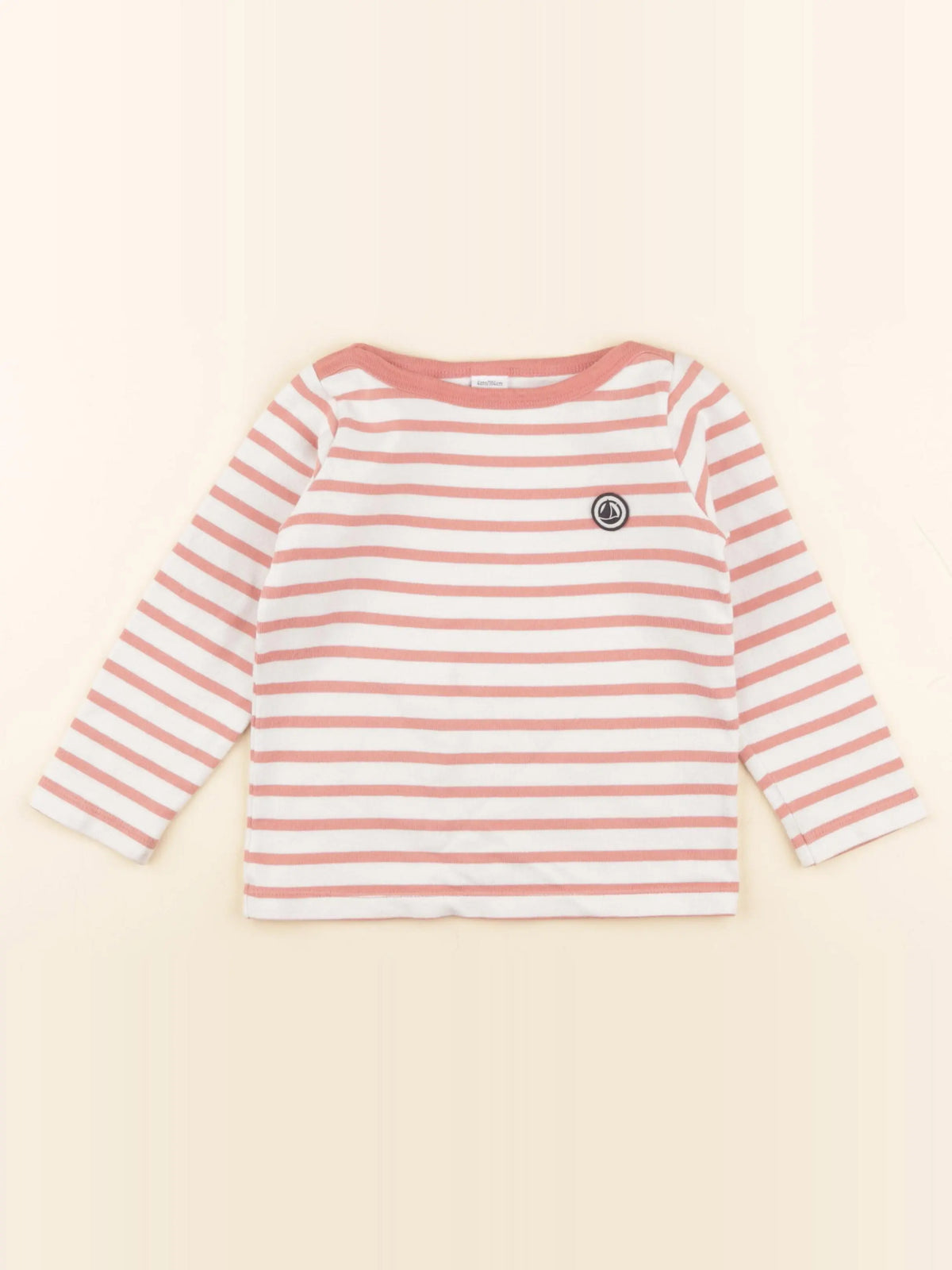 Petit Bateau - tee-shirt rose - 4 ans
