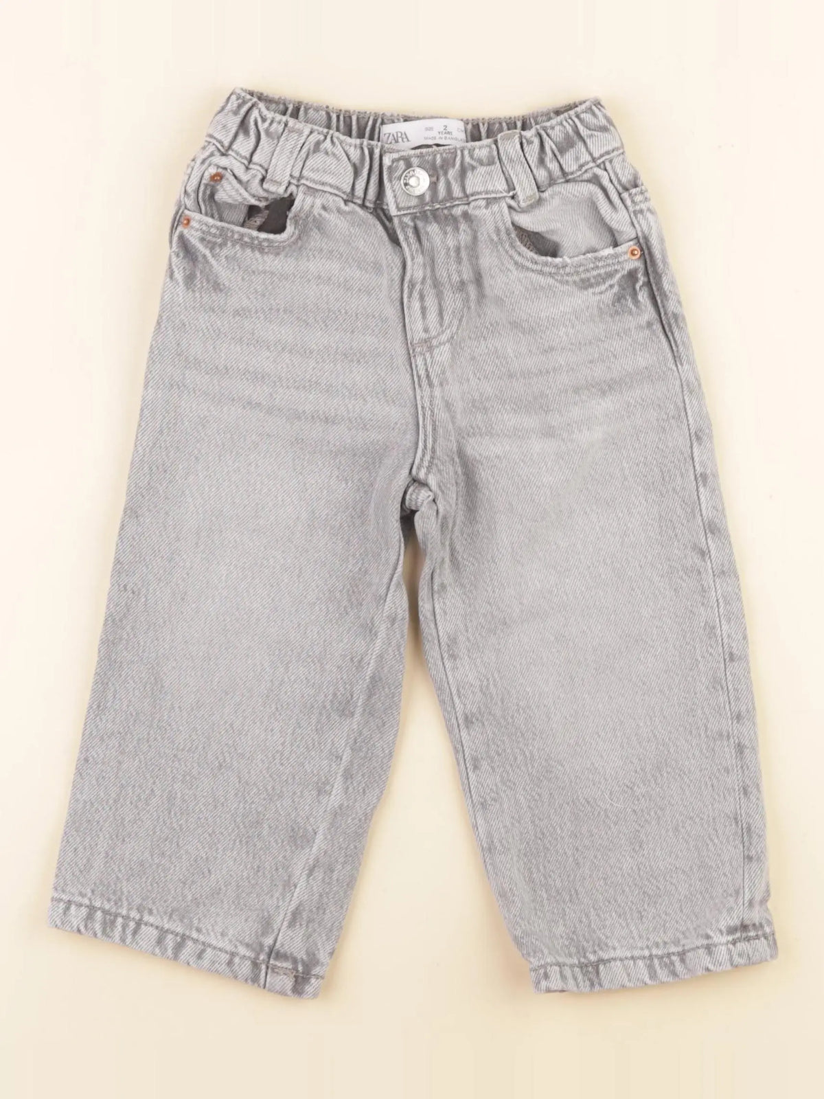 Zara - jean gris - 2 ans