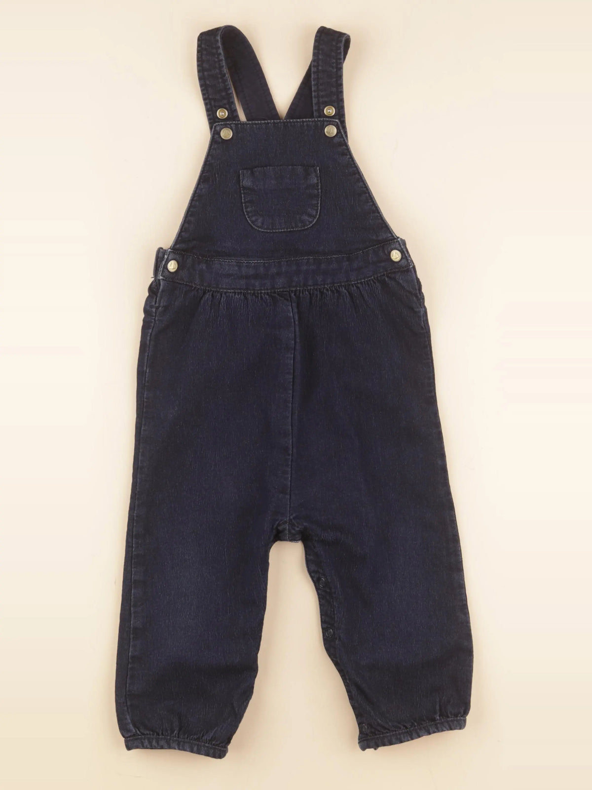 Petit Bateau - salopette bleu - 24 mois