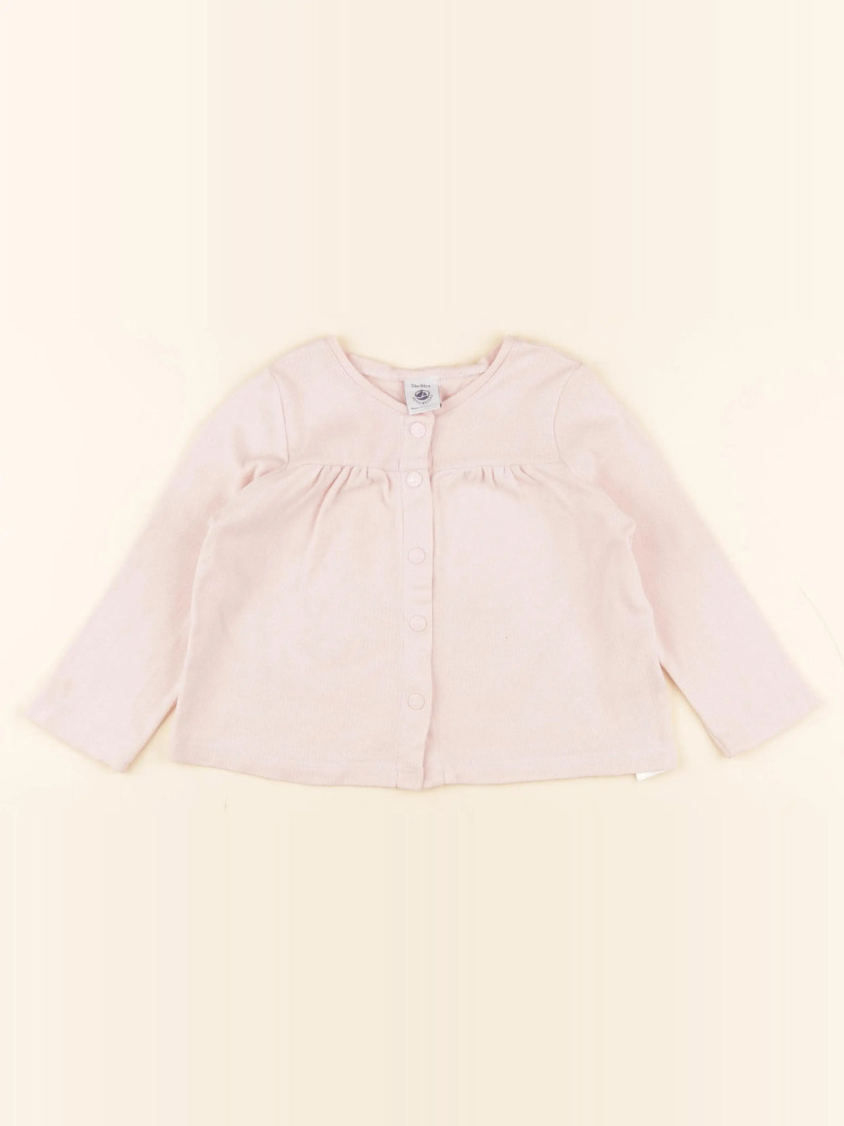 Petit Bateau - tee-shirt rose - 24 mois