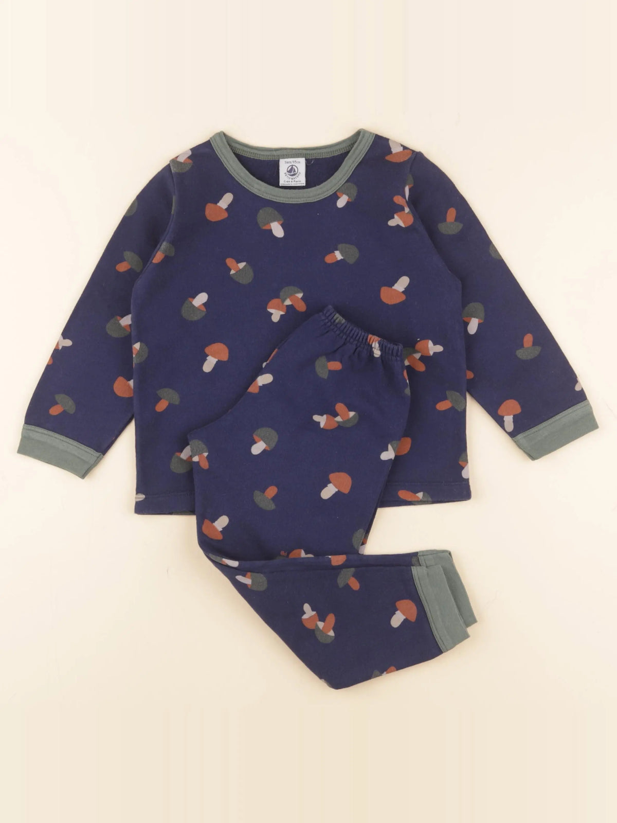 Petit Bateau - pyjama coton multicolore - 3 ans