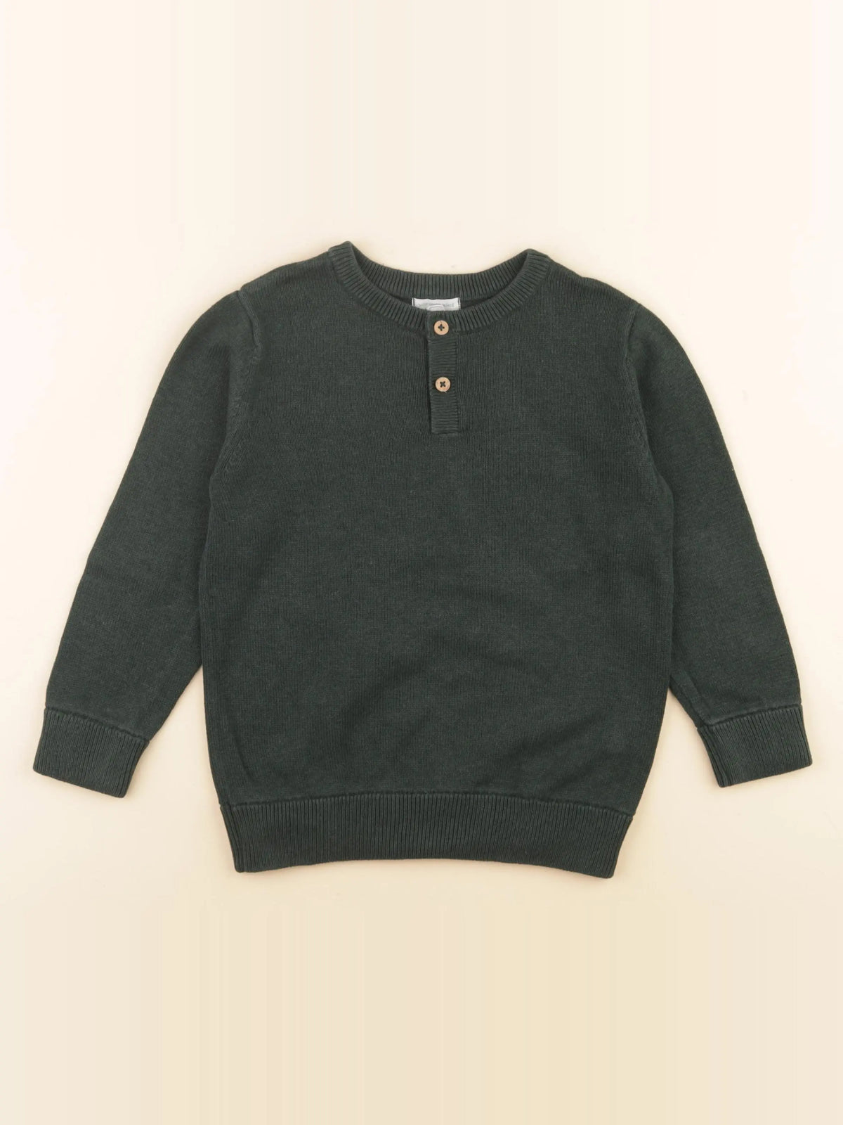 Vertbaudet - pull vert - 6 ans