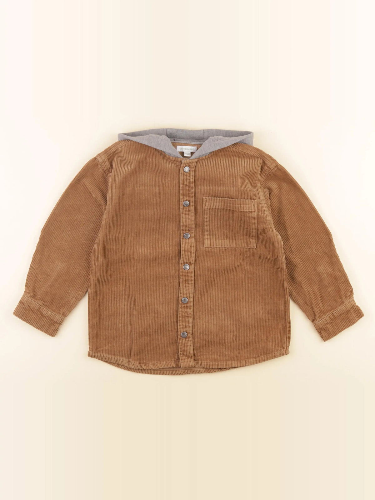 Vertbaudet - veste marron - 6 ans