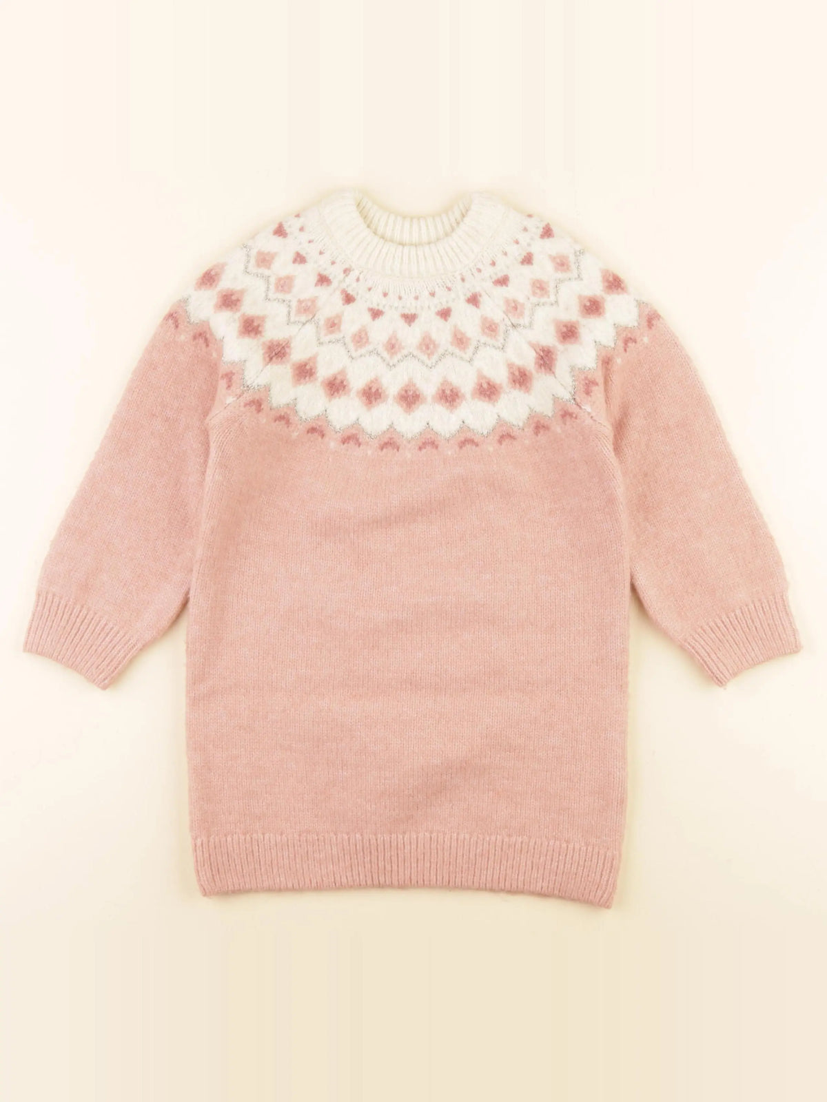 Vertbaudet - robe rose - 4 ans