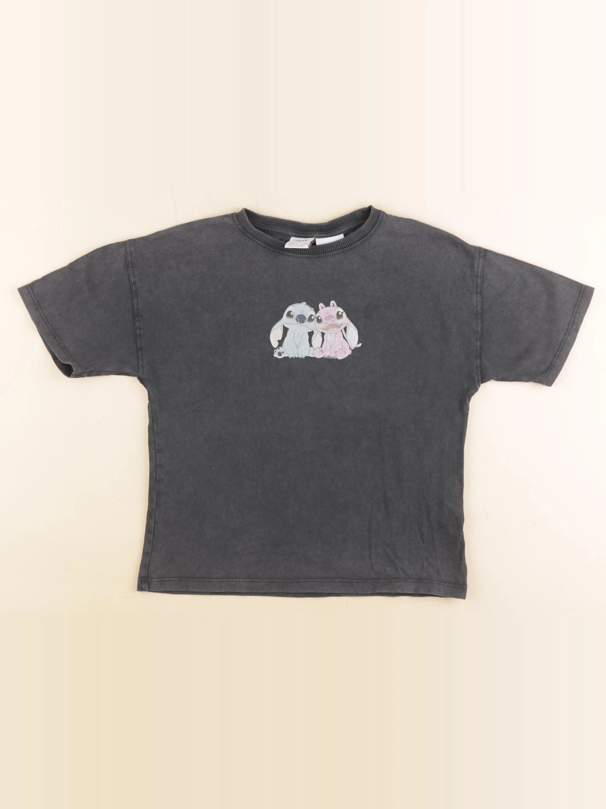 Zara - tee-shirt gris - 6/7 ans