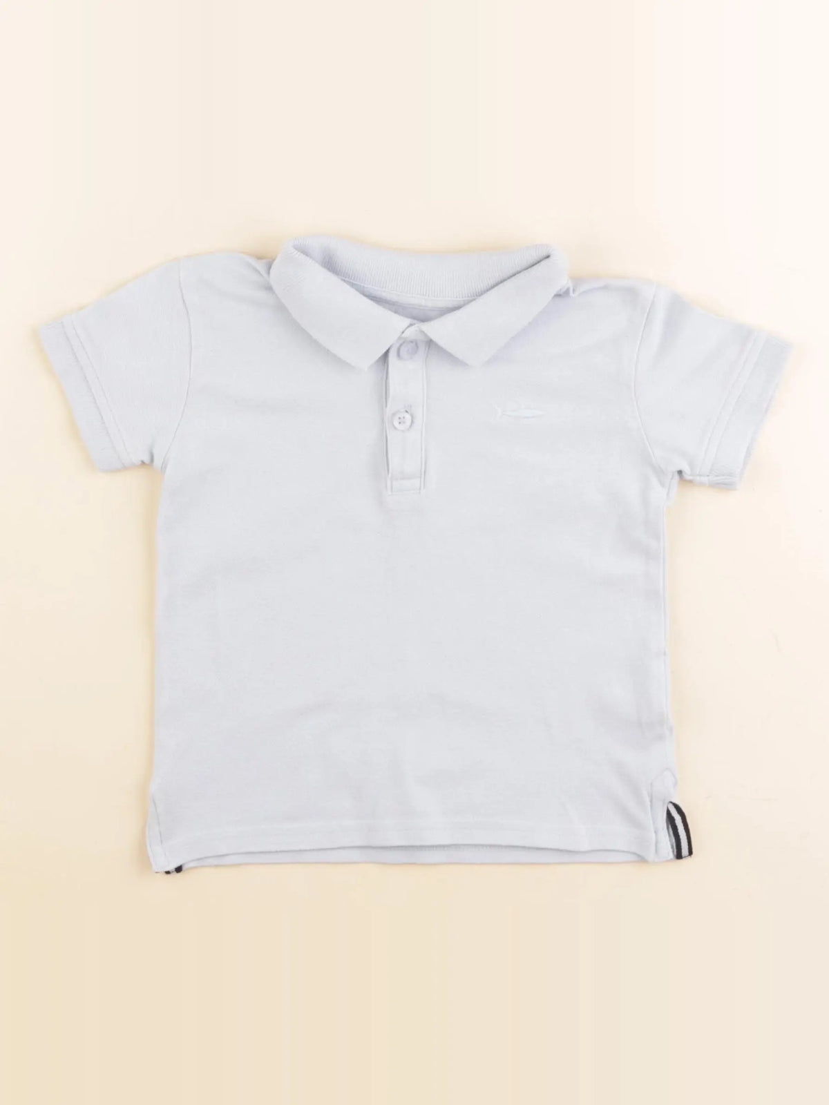 Vertbaudet - polo bleu - 2 ans