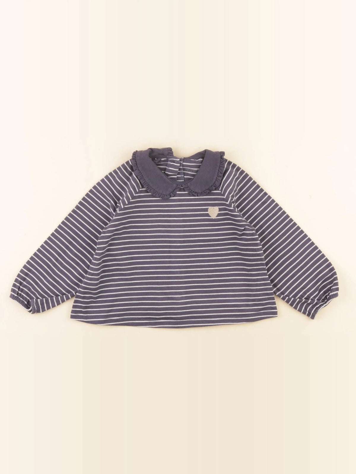 Vertbaudet - tee-shirt bleu - 3 ans